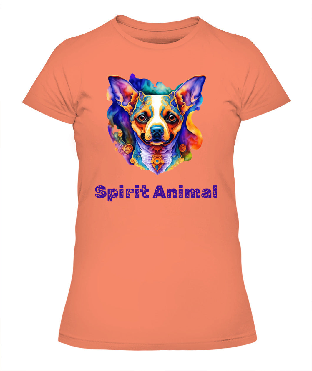 Spirit Animal CHIHUAHUA WHISPERING WIND Women’s T-Shirt - High quality, 100% cotton, lightweight, a perfect gift for pet lovers and pet parents