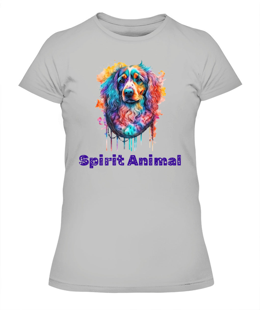 Spirit Animal COSMIC COCKER SPANIEL Women’s T-Shirt - High quality, 100% cotton, lightweight, a perfect gift for pet lovers and pet parents