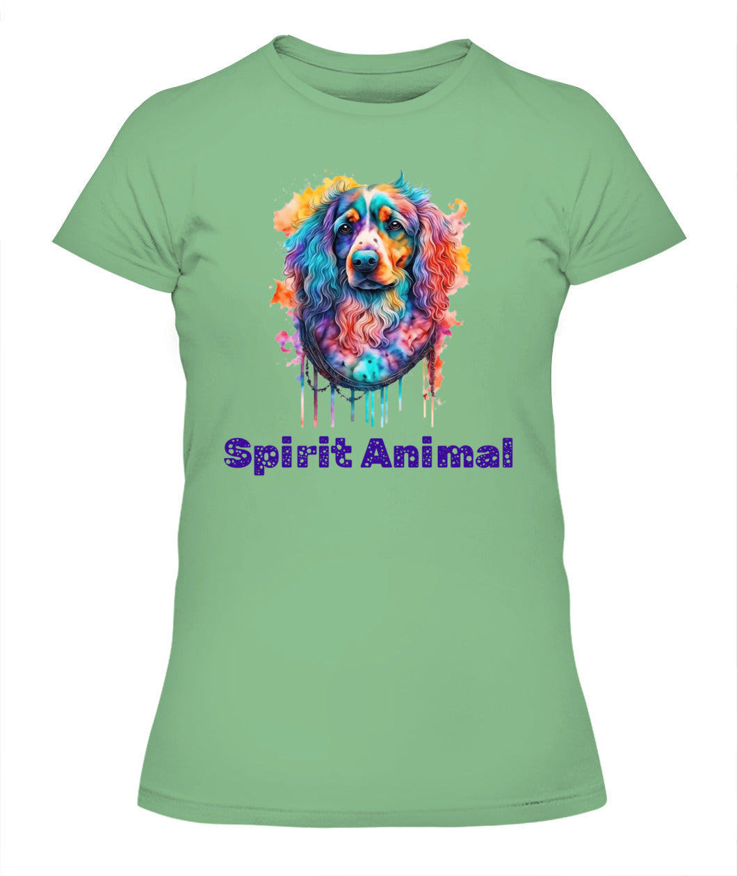 Spirit Animal COSMIC COCKER SPANIEL Women’s T-Shirt - High quality, 100% cotton, lightweight, a perfect gift for pet lovers and pet parents