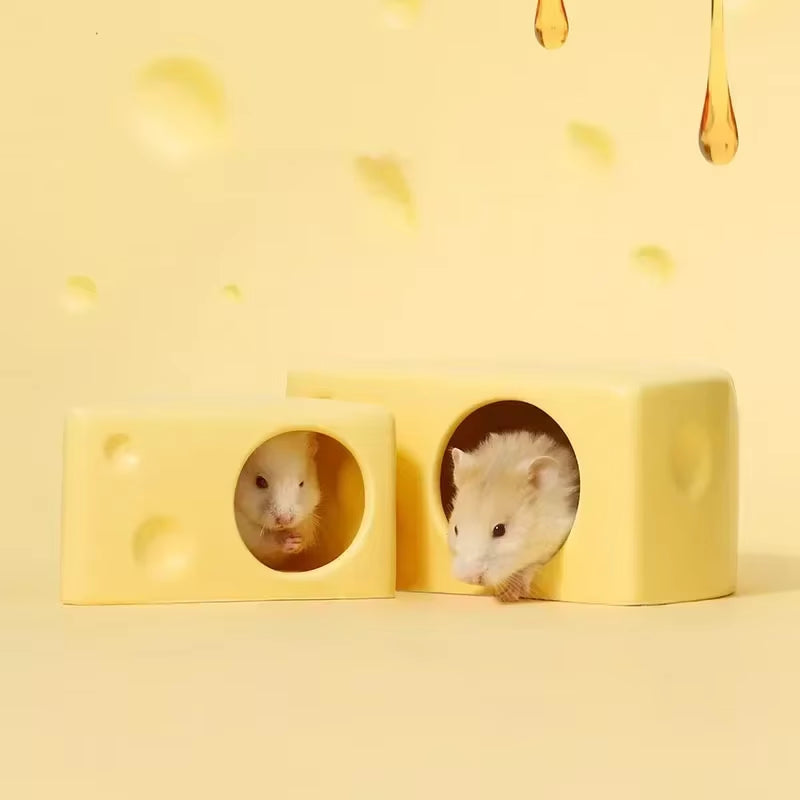 2024 Pet Shop Small Pets Houses and Habitats Hamster Cage Rabbits Ceramics Pets Products for Guinea Pig Accessories Pet Supplies