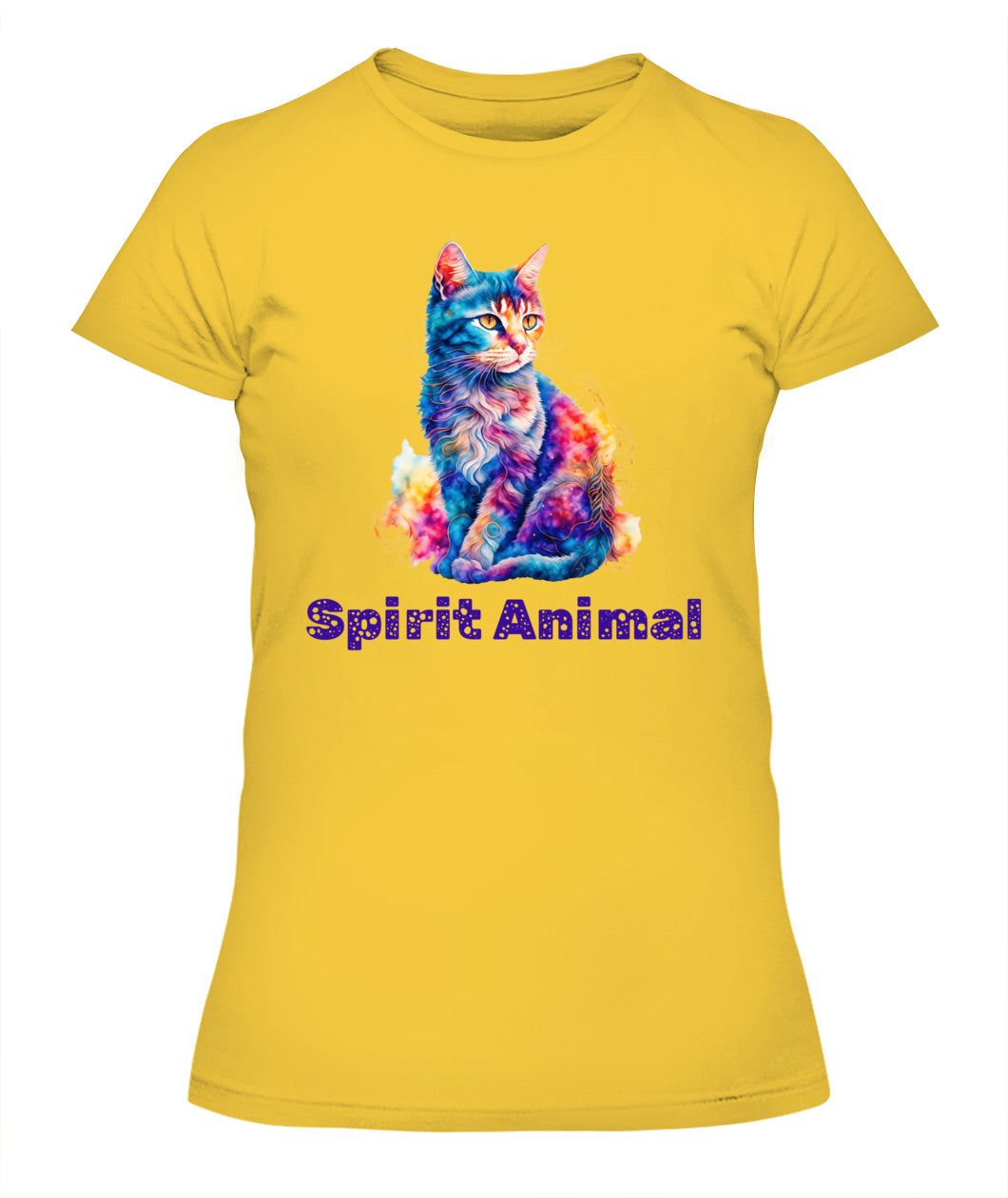 Spirit Animal FELINE FANTASY Women’s T-Shirt - High quality, 100% cotton, lightweight, a perfect gift for pet lovers and pet parents