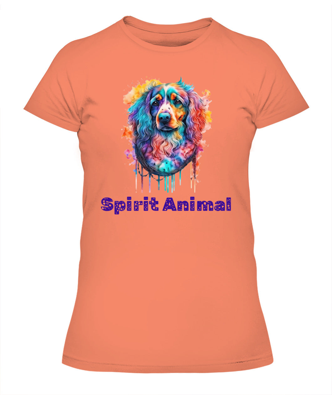 Spirit Animal COSMIC COCKER SPANIEL Women’s T-Shirt - High quality, 100% cotton, lightweight, a perfect gift for pet lovers and pet parents