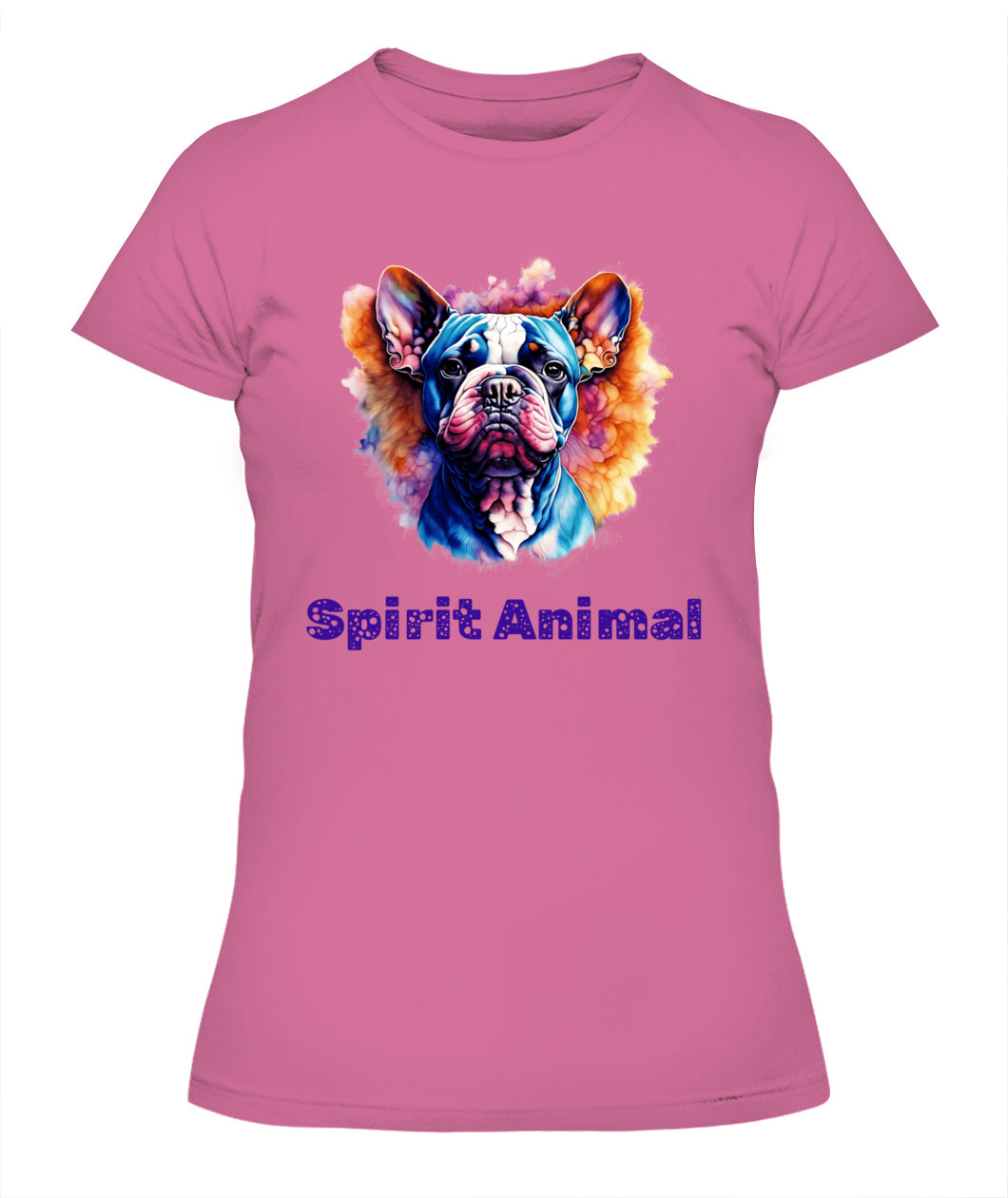 Spirit Animal ANGEL BULLDOG Women’s T-Shirt - High quality, 100% cotton, lightweight, a perfect gift for pet lovers and pet parents