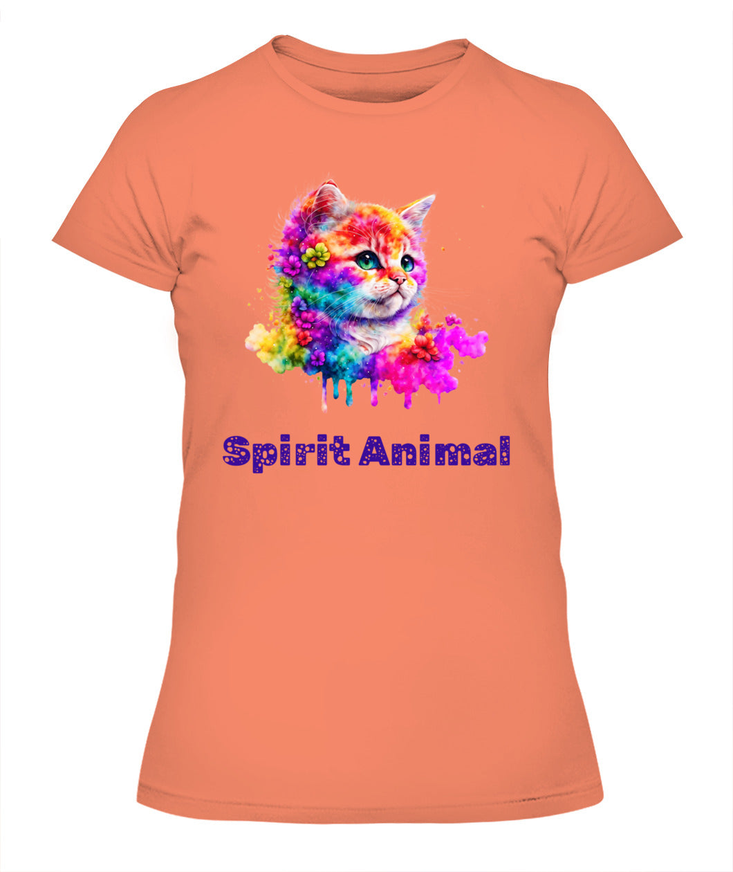 Spirit Animal KARMA KITTEN Women’s T-Shirt - High quality, 100% cotton, lightweight, a perfect gift for pet lovers and pet parents