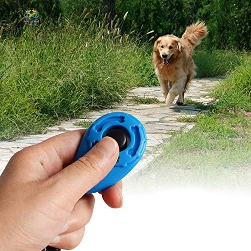 - 4 Pack Dog Training Clicker with Wrist Strap, Pet Training Clicker Set