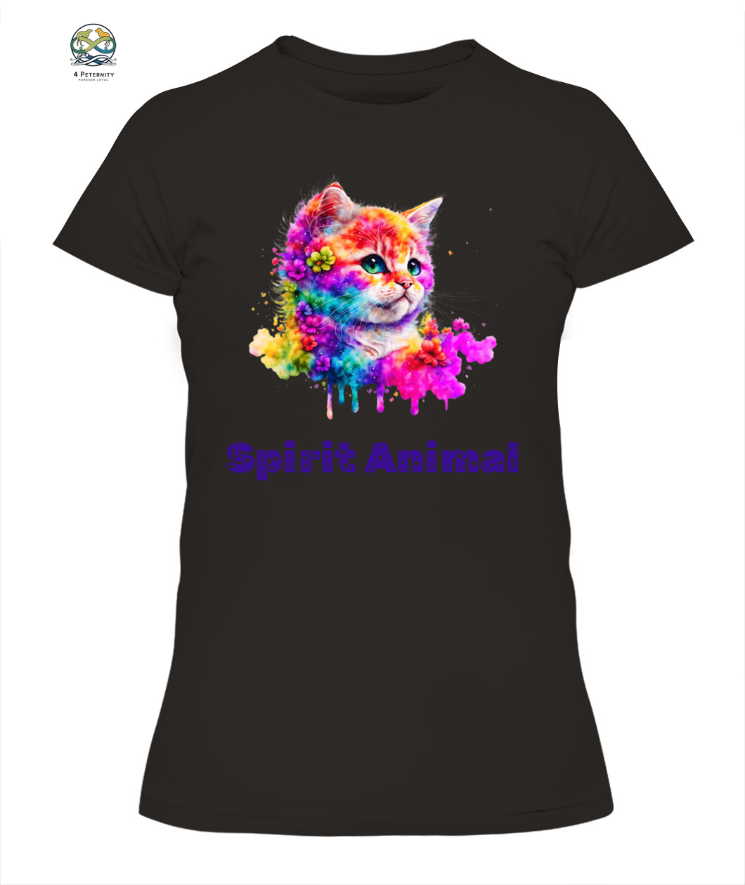 Spirit Animal KARMA KITTEN Women’s T-Shirt - High quality, 100% cotton, lightweight, a perfect gift for pet lovers and pet parents