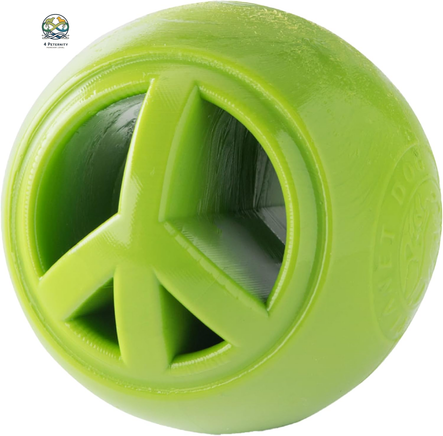 by  Lil' Snoop Durable Interactive Treat Dispensing Dog Toy, Small, Purple