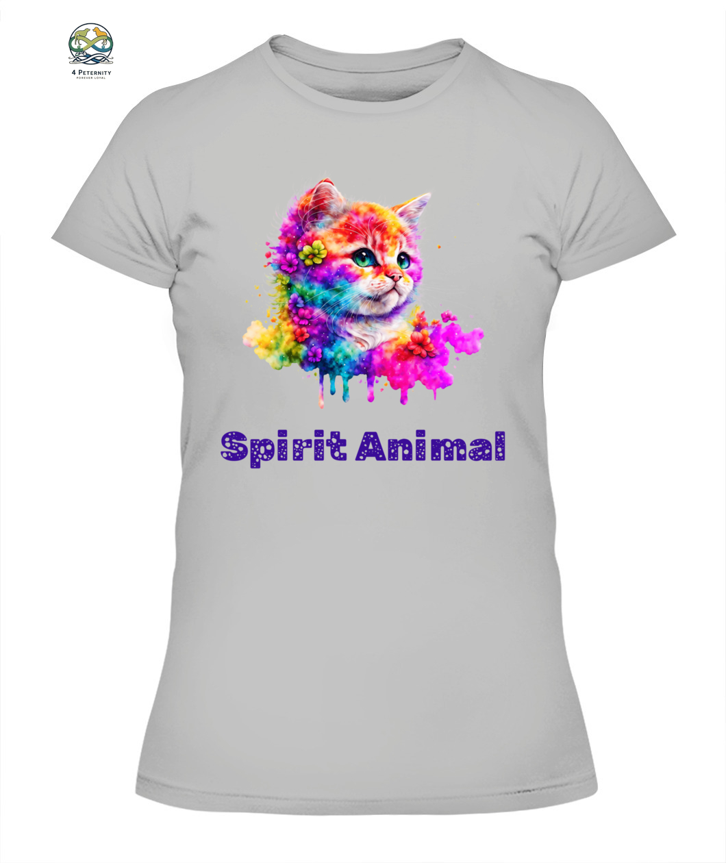 Spirit Animal KARMA KITTEN Women’s T-Shirt - High quality, 100% cotton, lightweight, a perfect gift for pet lovers and pet parents