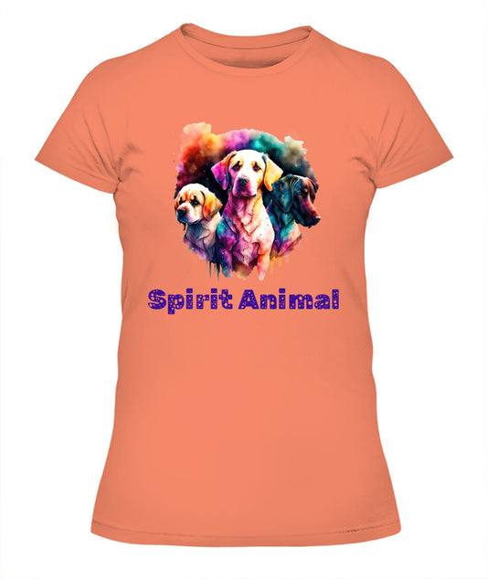 Spirit Animal MYSTICAL LABRADORS Women’s T-Shirt - High quality, 100% cotton, lightweight,  a perfect gift for pet lovers and pet parents