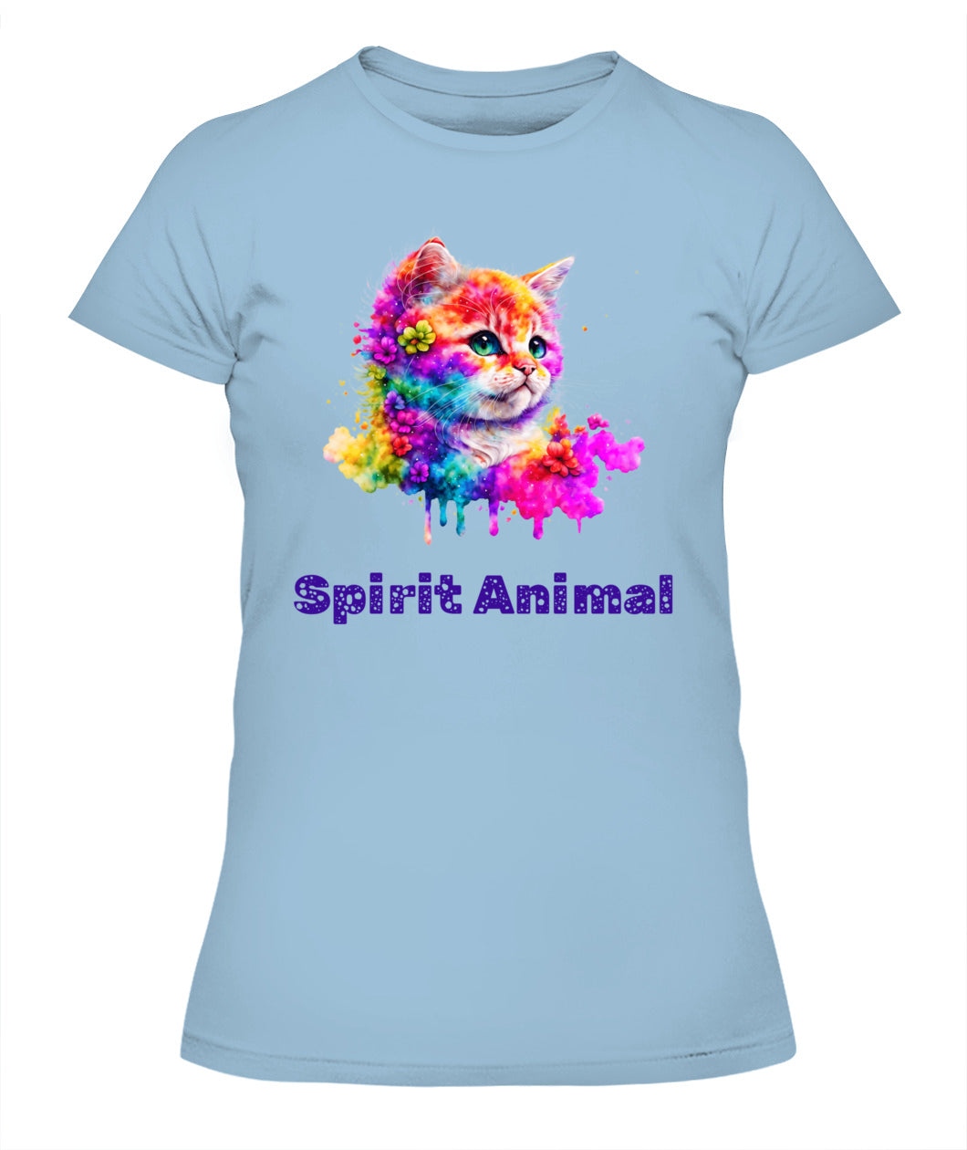 Spirit Animal KARMA KITTEN Women’s T-Shirt - High quality, 100% cotton, lightweight,  a perfect gift for pet lovers and pet parents