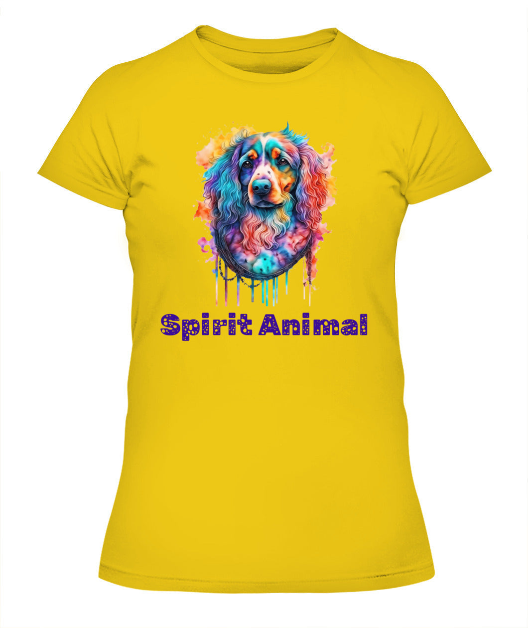 Spirit Animal COSMIC COCKER SPANIEL Women’s T-Shirt - High quality, 100% cotton, lightweight,  a perfect gift for pet lovers and pet parents