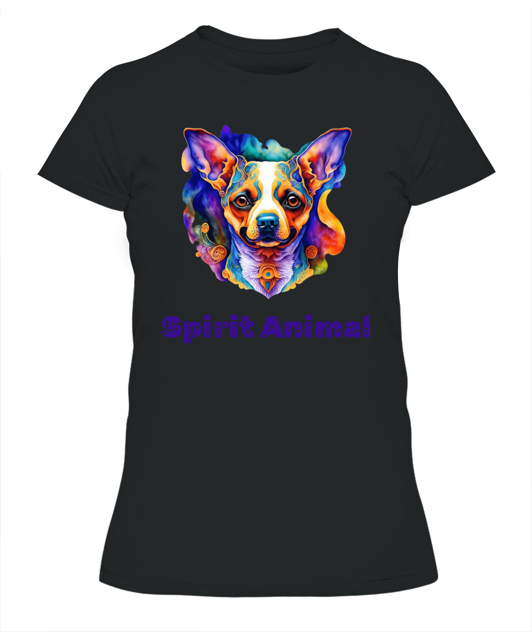 Spirit Animal CHIHUAHUA WHISPERING WIND Women’s T-Shirt - High quality, 100% cotton, lightweight,  a perfect gift for pet lovers and pet parents