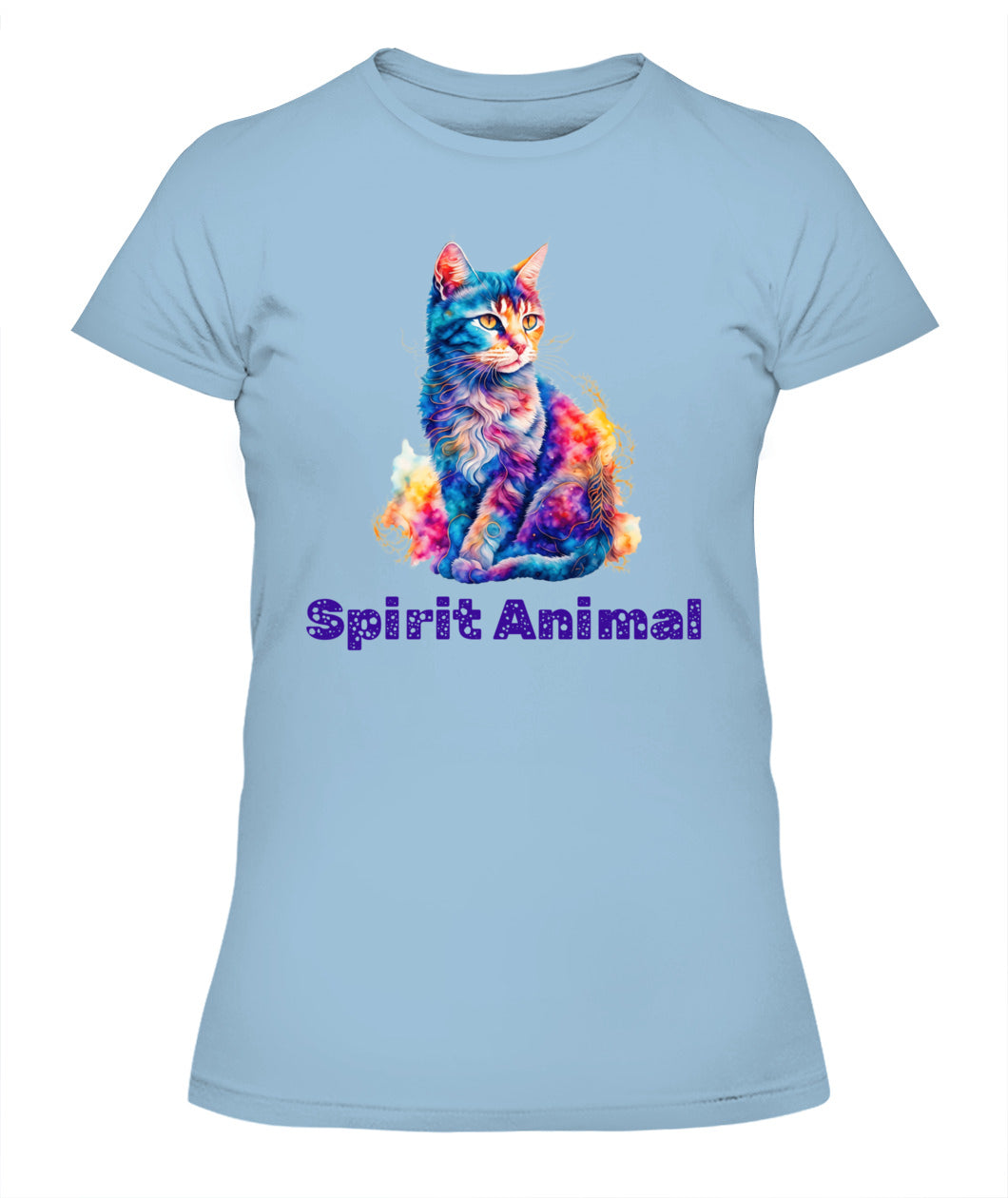 Spirit Animal FELINE FANTASY Women’s T-Shirt - High quality, 100% cotton, lightweight,  a perfect gift for pet lovers and pet parents