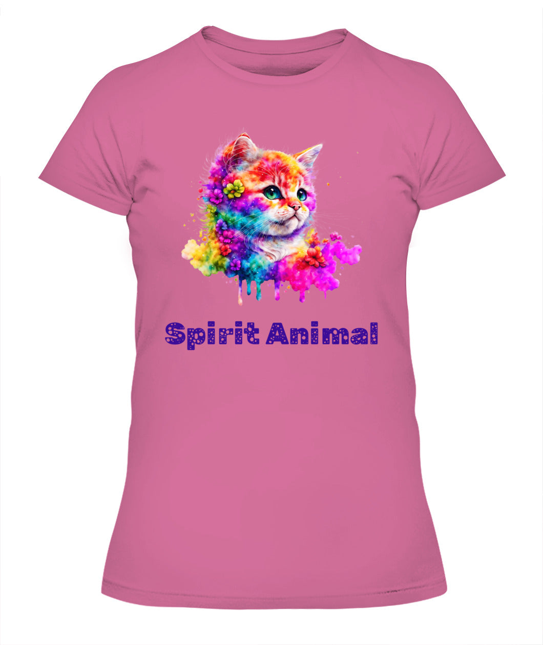 Spirit Animal KARMA KITTEN Women’s T-Shirt - High quality, 100% cotton, lightweight,  a perfect gift for pet lovers and pet parents