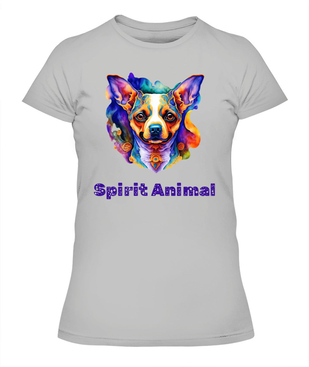 Spirit Animal CHIHUAHUA WHISPERING WIND Women’s T-Shirt - High quality, 100% cotton, lightweight,  a perfect gift for pet lovers and pet parents