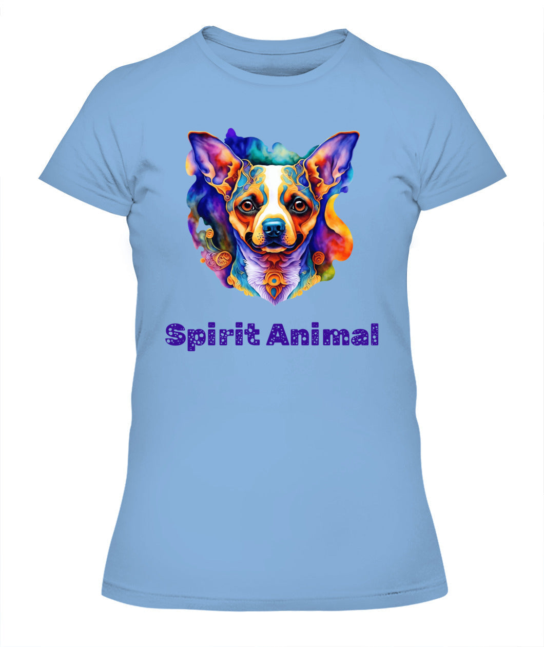 Spirit Animal CHIHUAHUA WHISPERING WIND Women’s T-Shirt - High quality, 100% cotton, lightweight,  a perfect gift for pet lovers and pet parents