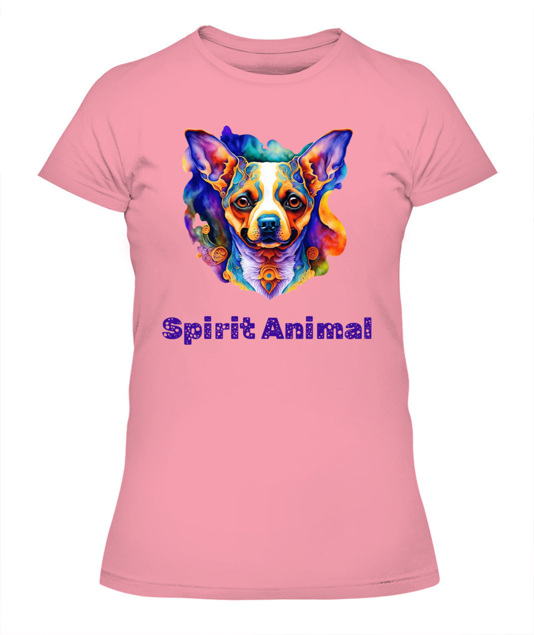 Spirit Animal CHIHUAHUA WHISPERING WIND Women’s T-Shirt - High quality, 100% cotton, lightweight,  a perfect gift for pet lovers and pet parents