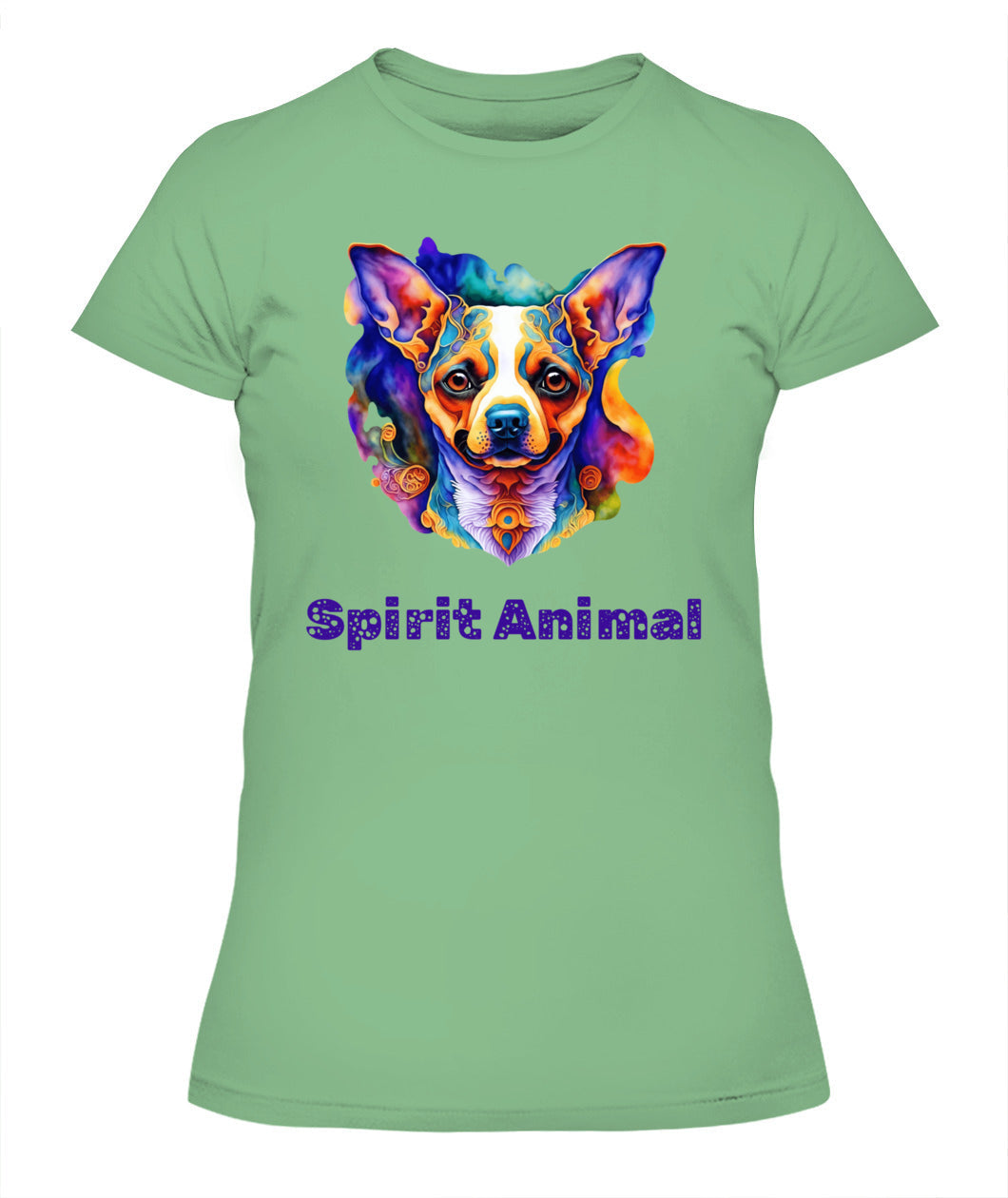 Spirit Animal CHIHUAHUA WHISPERING WIND Women’s T-Shirt - High quality, 100% cotton, lightweight,  a perfect gift for pet lovers and pet parents
