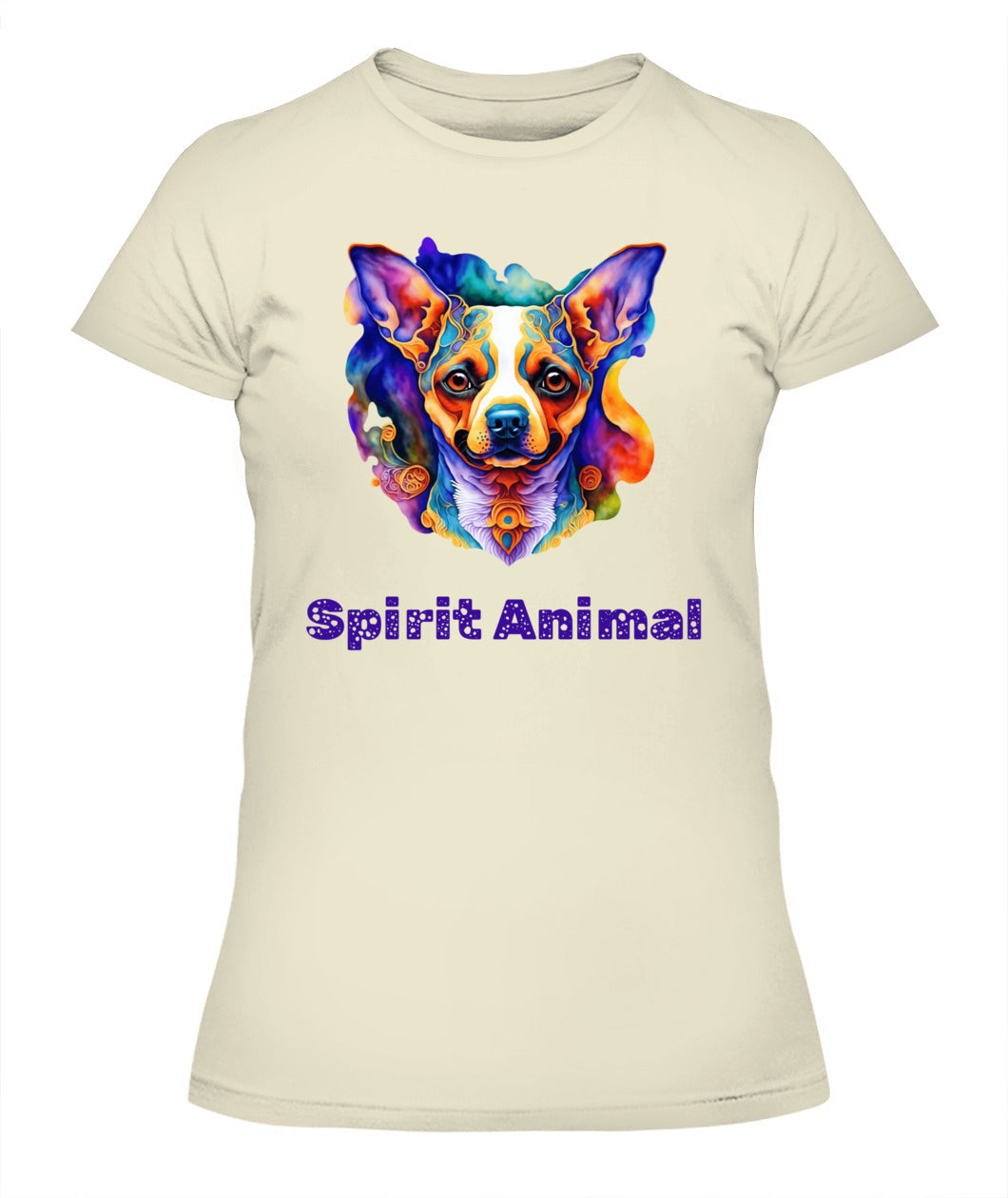 Spirit Animal CHIHUAHUA WHISPERING WIND Women’s T-Shirt - High quality, 100% cotton, lightweight,  a perfect gift for pet lovers and pet parents