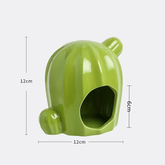 2024 Pet Shop Small Pets Houses and Habitats Hamster Cage Rabbits Ceramics Pets Products for Guinea Pig Accessories Pet Supplies