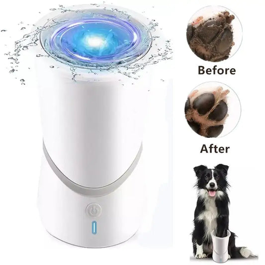Portable Dog Paw Washer: Gentle Silicone Cleaner for Muddy Paws (Small & Medium Dogs)