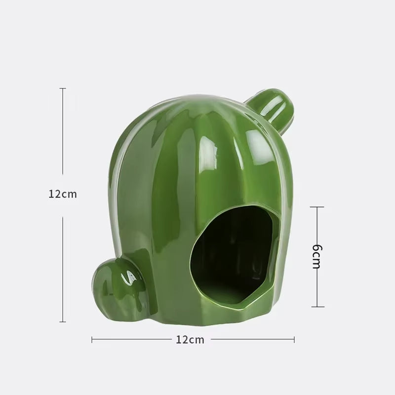 2024 Pet Shop Small Pets Houses and Habitats Hamster Cage Rabbits Ceramics Pets Products for Guinea Pig Accessories Pet Supplies