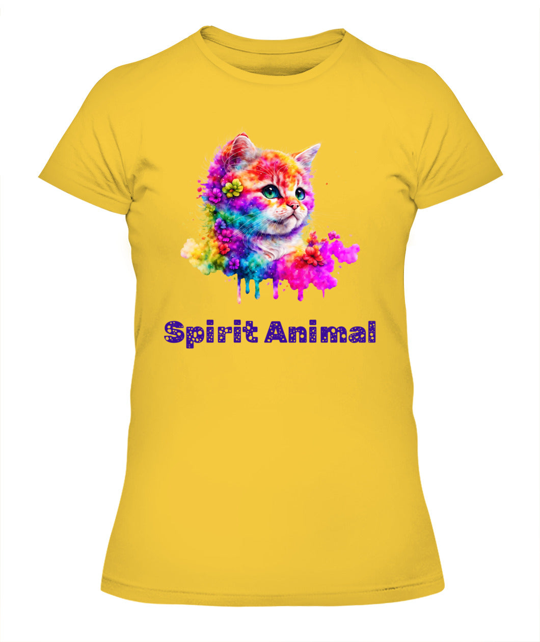 Spirit Animal KARMA KITTEN Women’s T-Shirt - High quality, 100% cotton, lightweight,  a perfect gift for pet lovers and pet parents