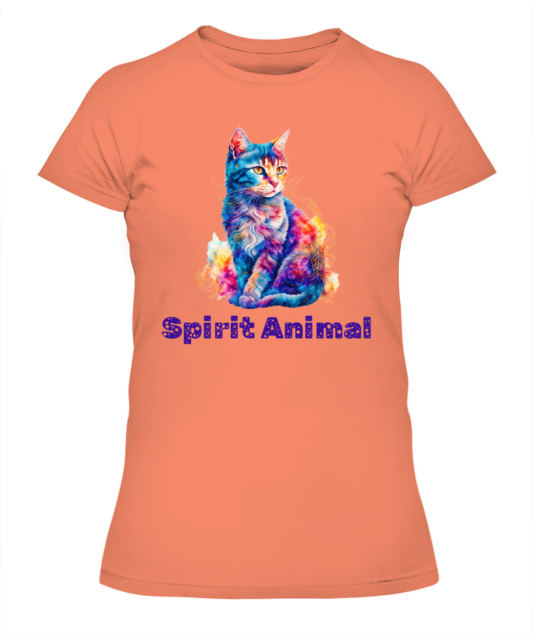 Spirit Animal FELINE FANTASY Women’s T-Shirt - High quality, 100% cotton, lightweight,  a perfect gift for pet lovers and pet parents