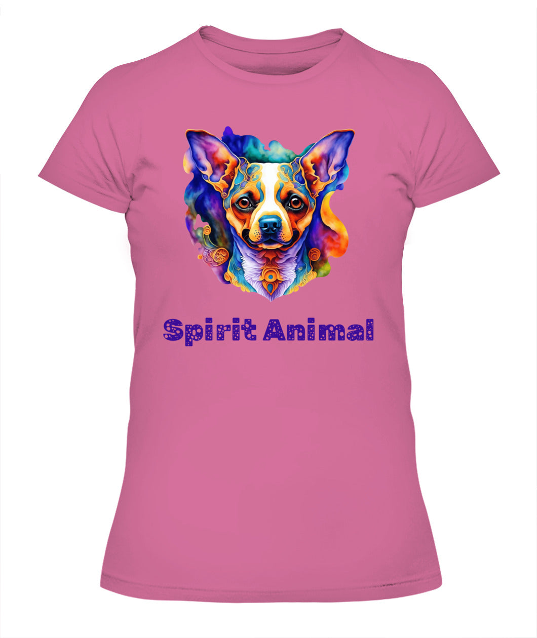 Spirit Animal CHIHUAHUA WHISPERING WIND Women’s T-Shirt - High quality, 100% cotton, lightweight,  a perfect gift for pet lovers and pet parents