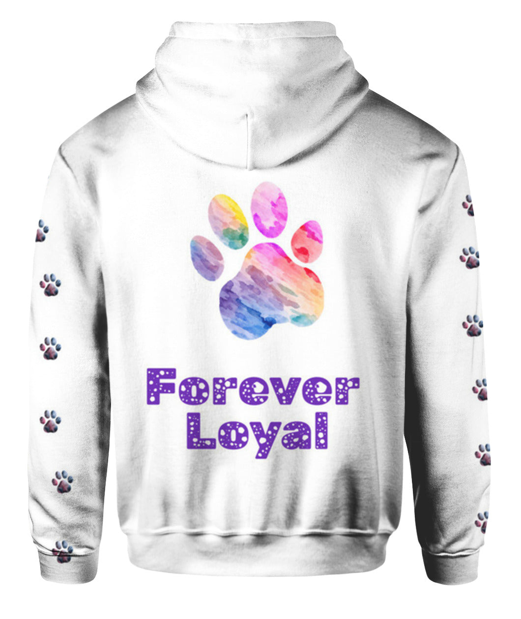 Spirit Animal ANGEL BULLDOG Unisex Hoodie – All-over print, soft felt, fast shipping, a perfect gift for pet lovers and pet parents