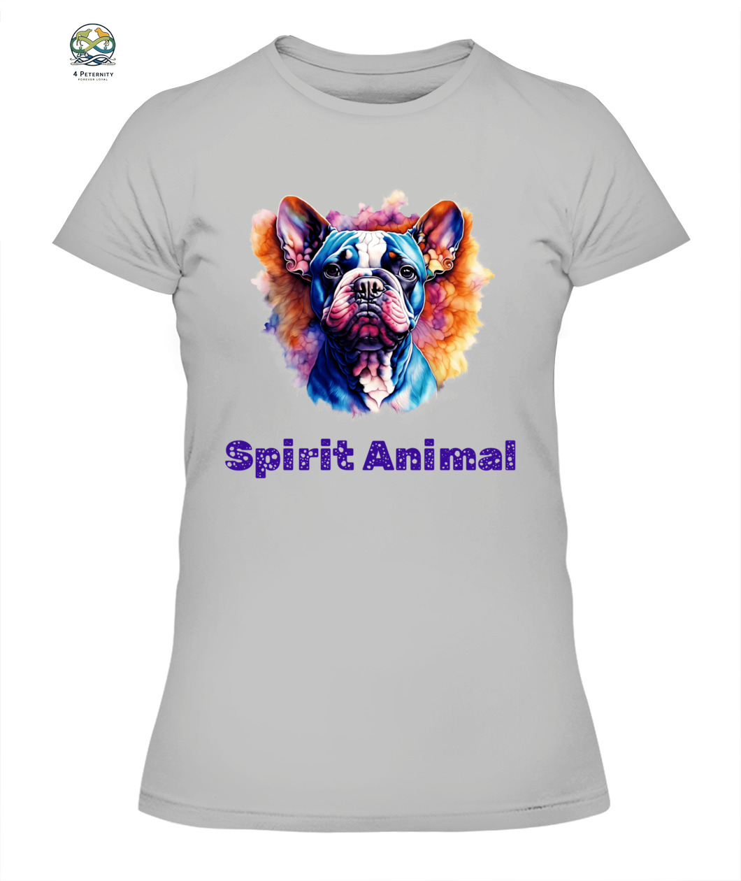 Spirit Animal ANGEL BULLDOG Women’s T-Shirt - High quality, 100% cotton, lightweight,  a perfect gift for pet lovers and pet parents