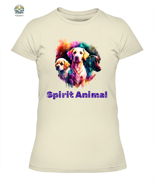Spirit Animal MYSTICAL LABRADORS Women’s T-Shirt - High quality, 100% cotton, lightweight,  a perfect gift for pet lovers and pet parents