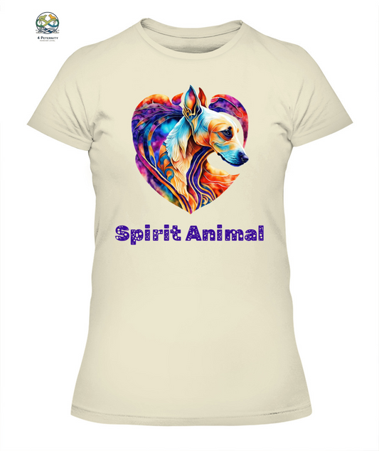 Spirit Animal KINDRED GREYHOUND Women’s T-Shirt - High quality, 100% cotton, lightweight,  a perfect gift for pet lovers and pet parents