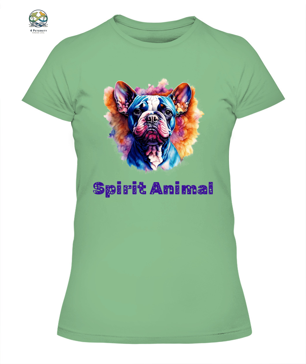 Spirit Animal ANGEL BULLDOG Women’s T-Shirt - High quality, 100% cotton, lightweight,  a perfect gift for pet lovers and pet parents