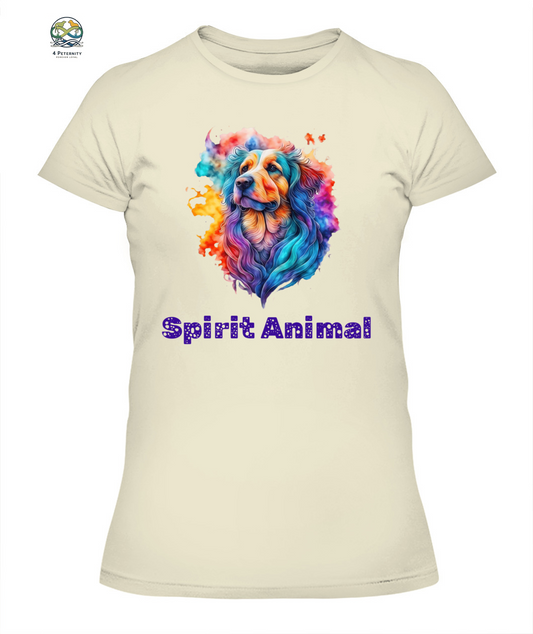 Spirit Animal GUARDIAN GOLDEN Women’s T-Shirt - High quality, 100% cotton, lightweight,  a perfect gift for pet lovers and pet parents