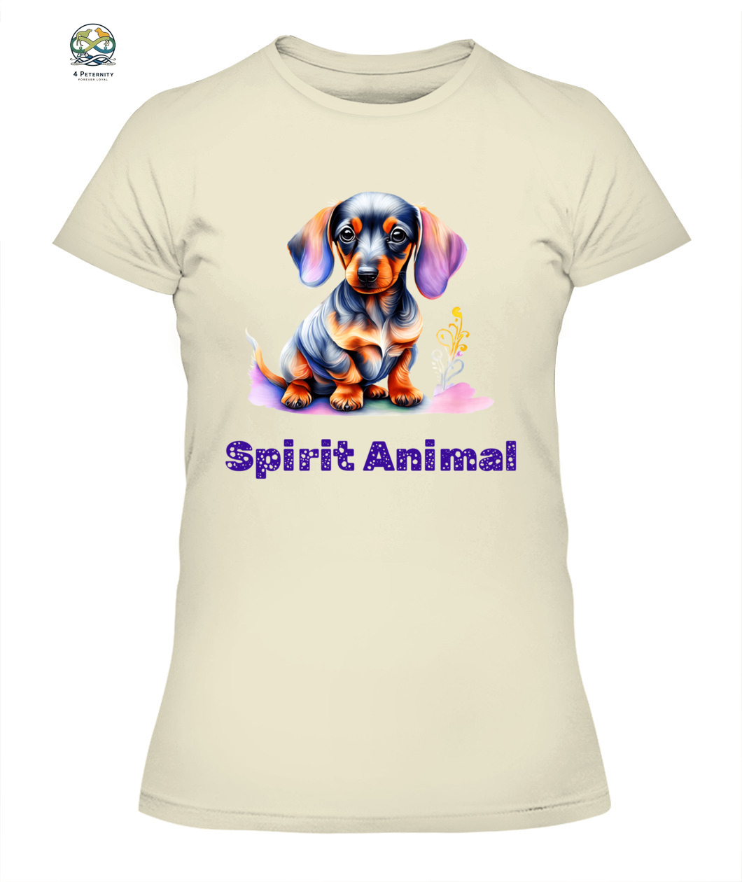 Spirit Animal DREAMER DACHSHUND Women’s T-Shirt - High quality, 100% cotton, lightweight,  a perfect gift for pet lovers and pet parents