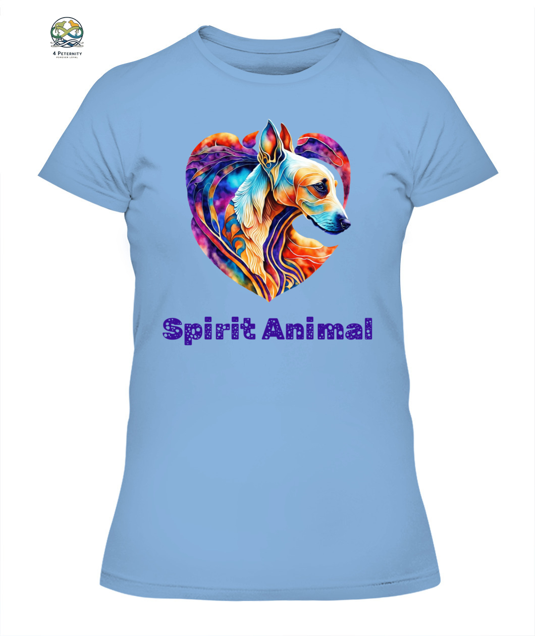 Spirit Animal KINDRED GREYHOUND Women’s T-Shirt - High quality, 100% cotton, lightweight,  a perfect gift for pet lovers and pet parents